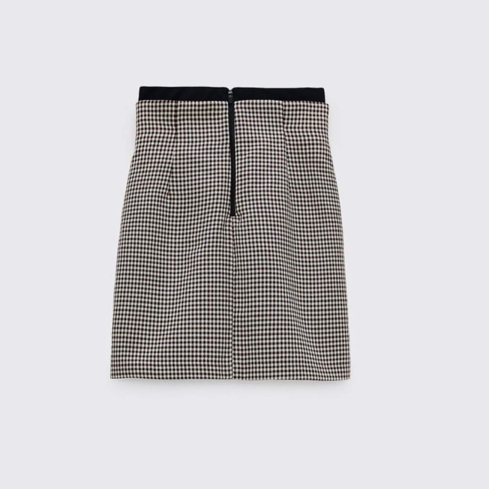 ZARA Plaid Skirt Size Large - Picture 10 of 11